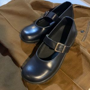 New in box sanita black shoes